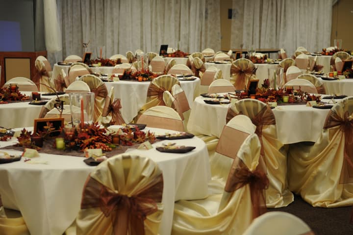 Event catering setup