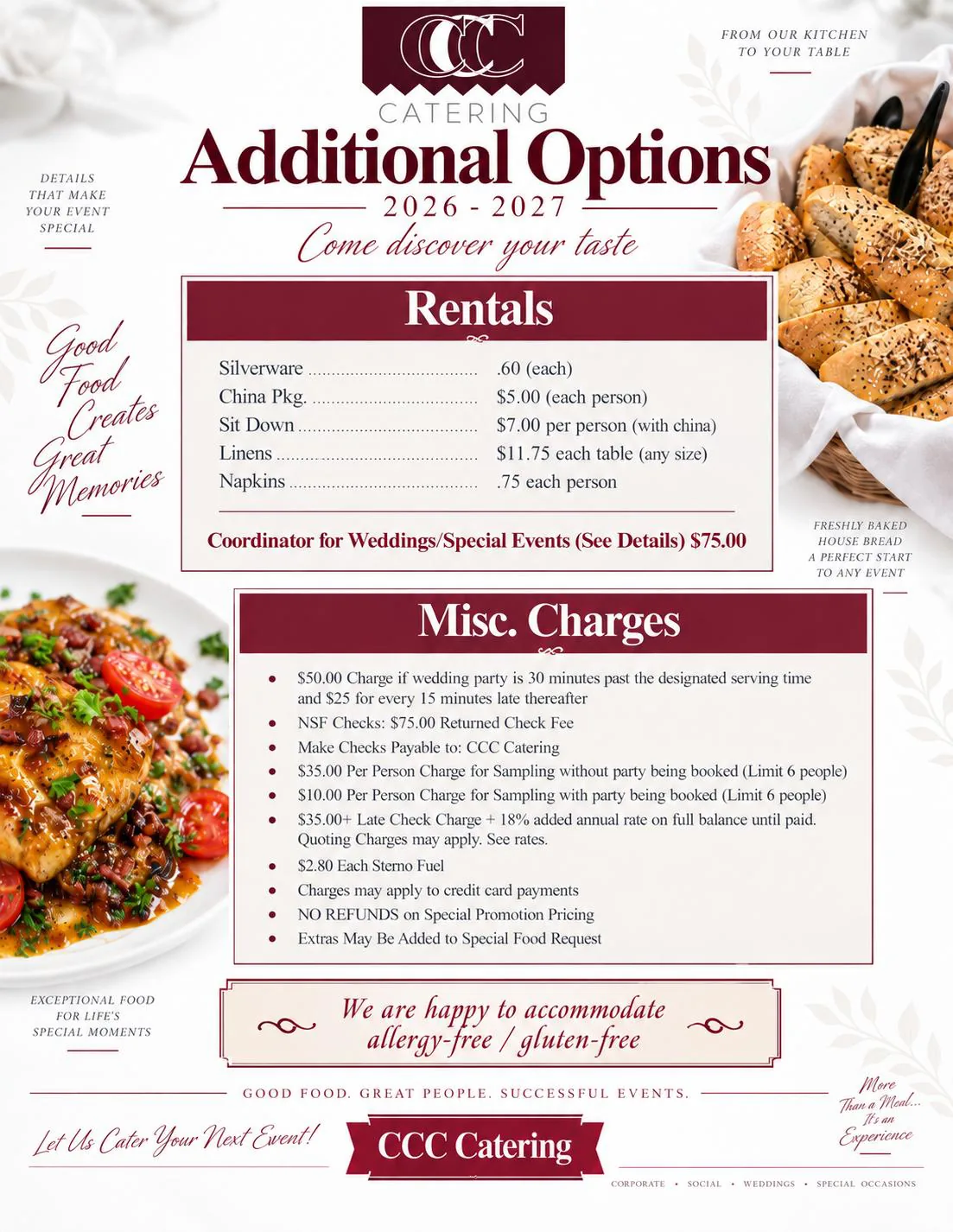 Hot Meal Menu 2026-2027, page 3 of 3